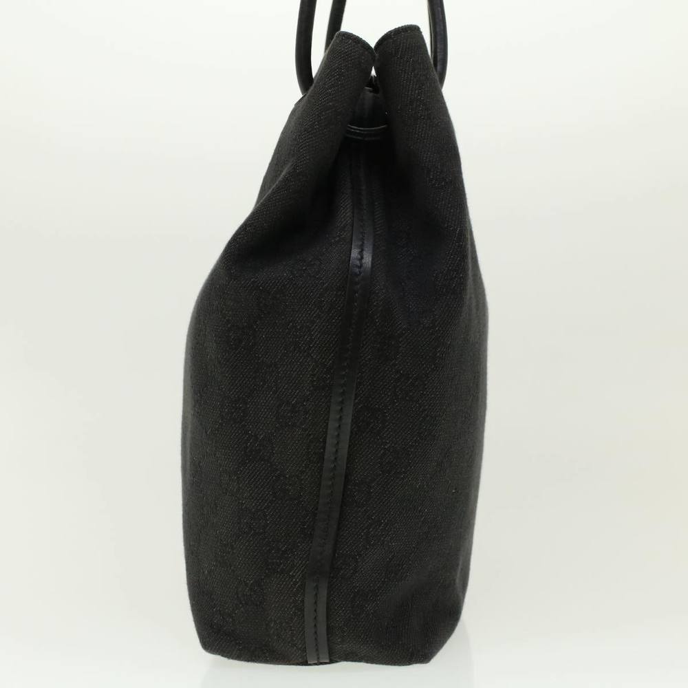 GUCCI GG Canvas Shoulder Bag Black 101341 Auth ki2878 - Picture 4 of 16